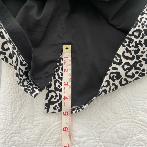 Ann Taylor leopard print pencil skirt 8 P - Picture 7 of 13
